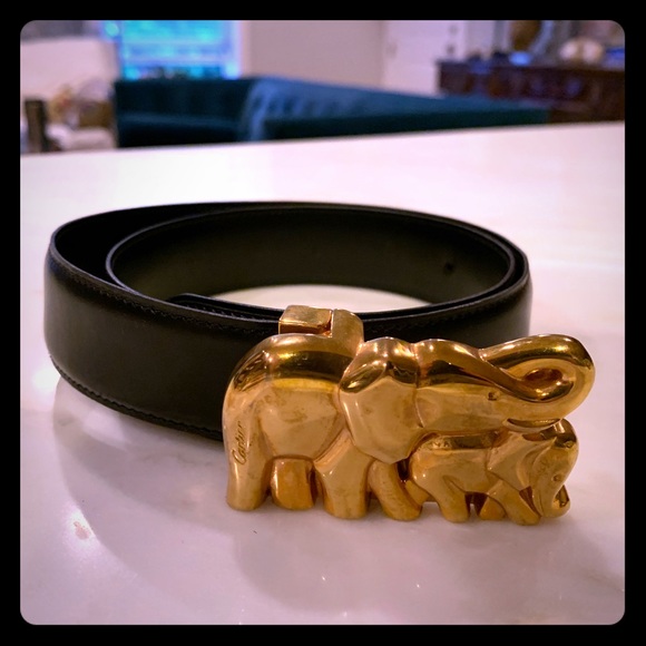 cartier elephant belt